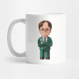 Adorable Dwight Schrute Bobblehead from The Office Mug